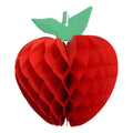 Red Honeycomb Apple Decoration