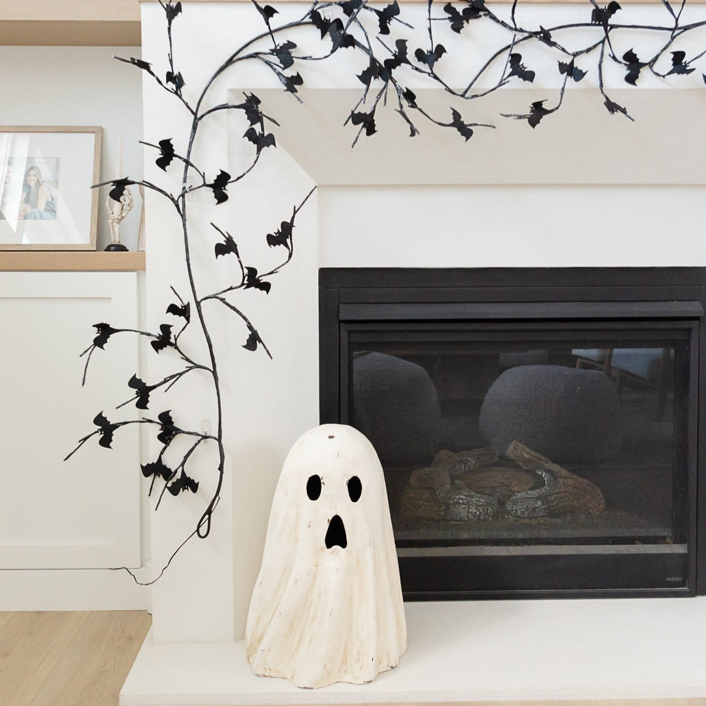 Bethany Lowe Ghost Luminary Large Paper Mache