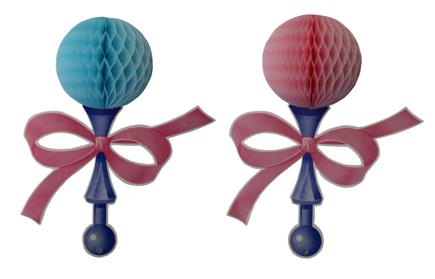 Baby Rattle Honeycomb Decoration