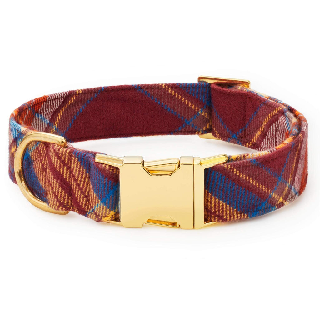 Marlow Plaid Flannel Lady Bow Collar