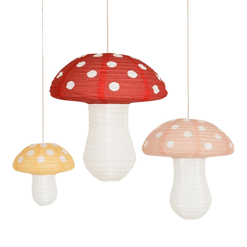 Mushroom Hanging Lanterns