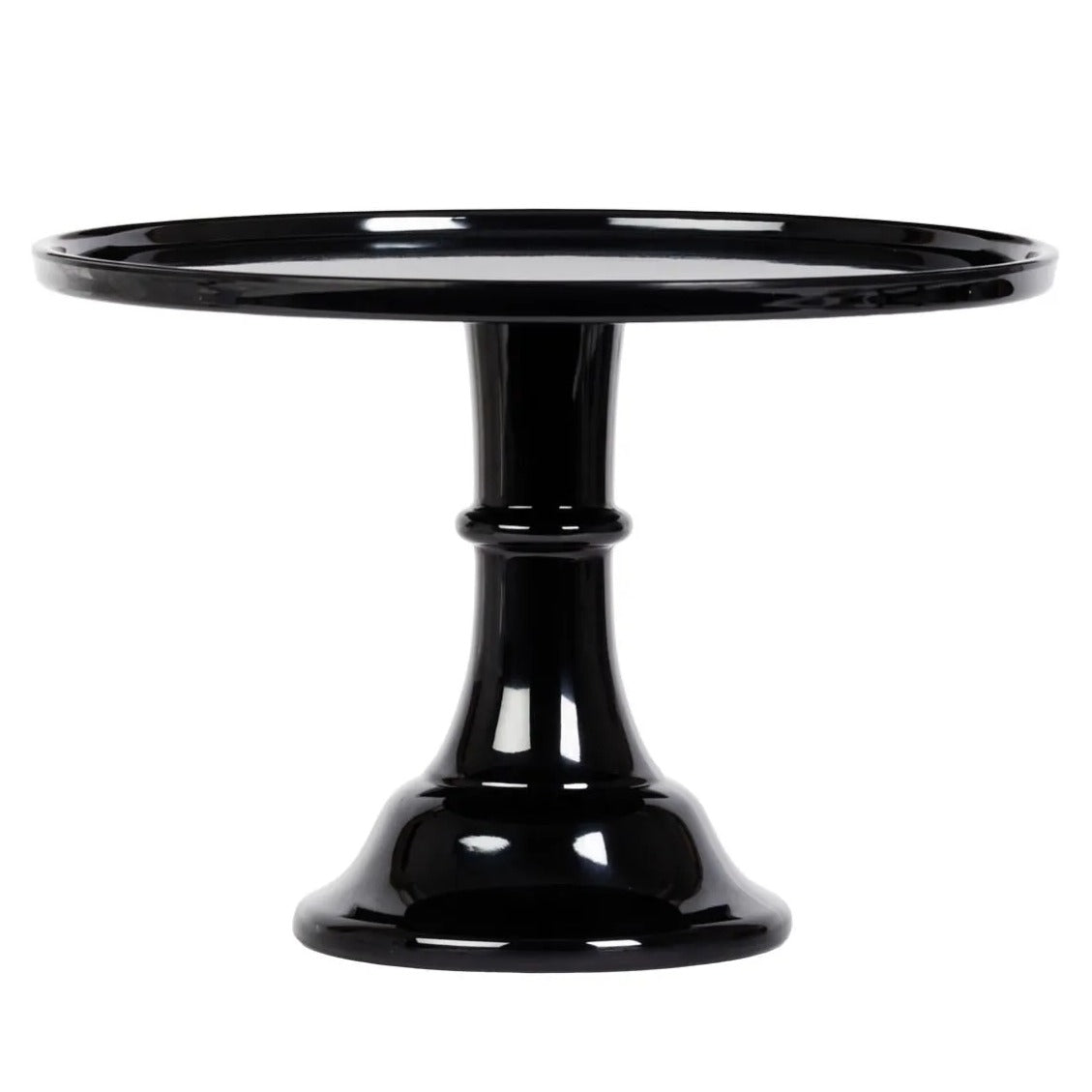 Large Ink Black Melamine Cake Stand