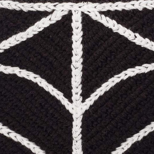 Spiderweb Crochet Dog Bandana