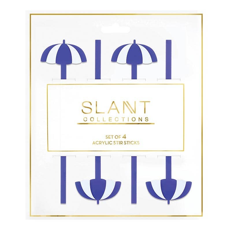 Beach Umbrella Stir Sticks