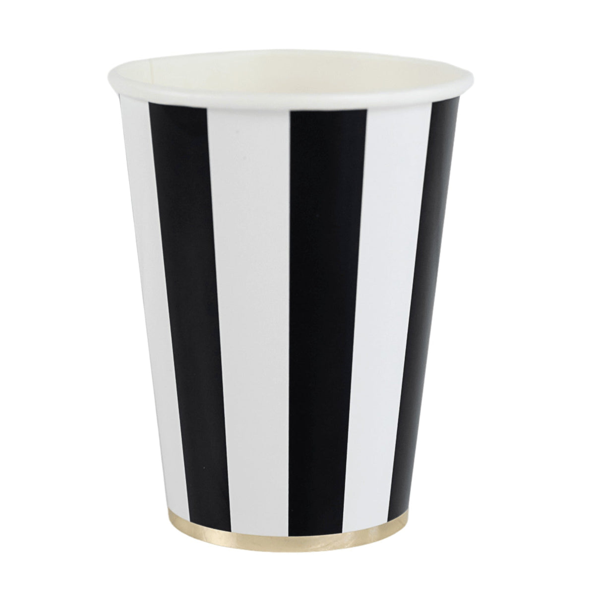 Black Noir Signature Cabana Stripe Cups