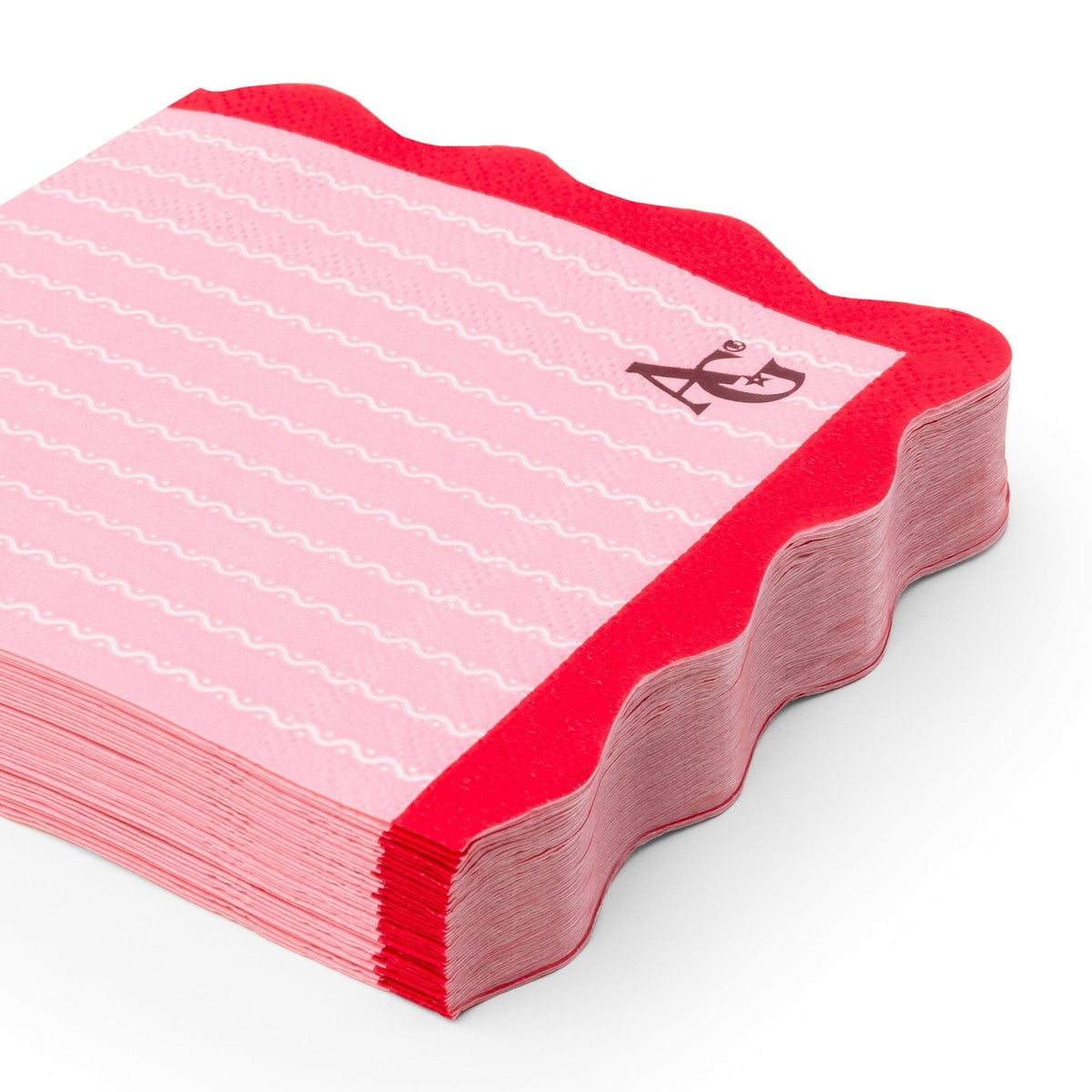 American Girl® X Bonjour Fete Pink Logo Small Napkins
