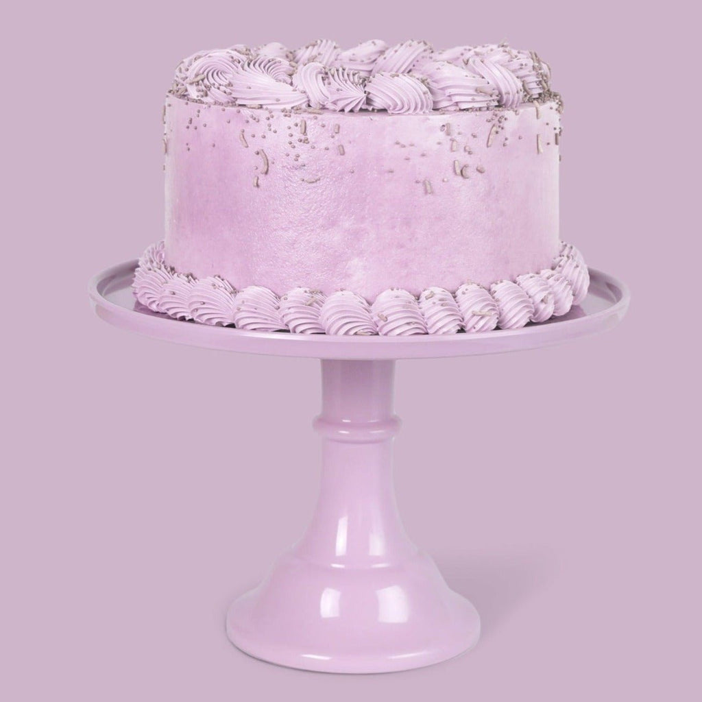Large Lilac Purple Melamine Cake Stand