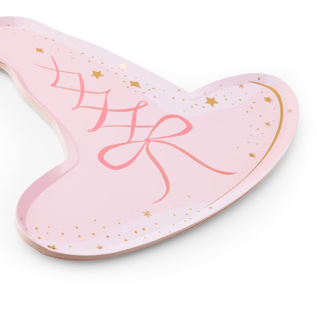 Pink Witch Hat Large Plates
