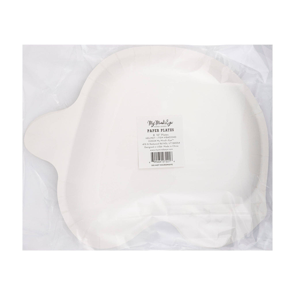 Baseball Helmet Shaped Plates