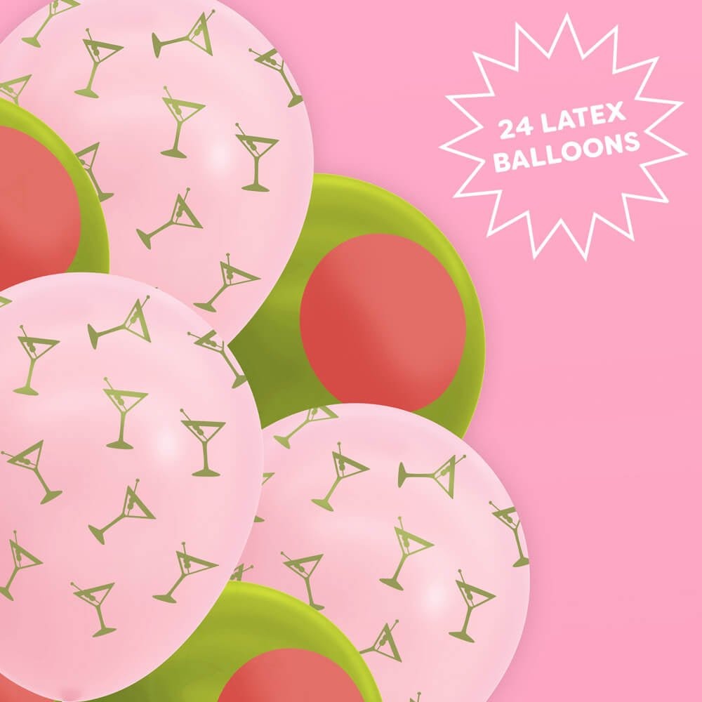 Martini Balloon Set