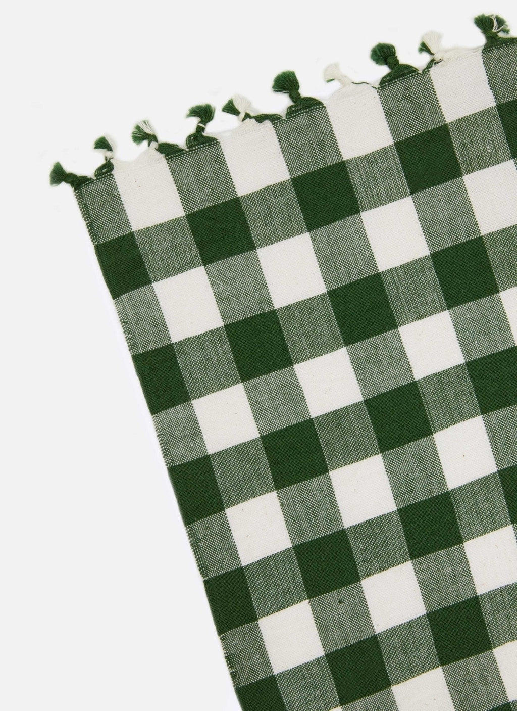 Gingham Hunter Tablecloth
