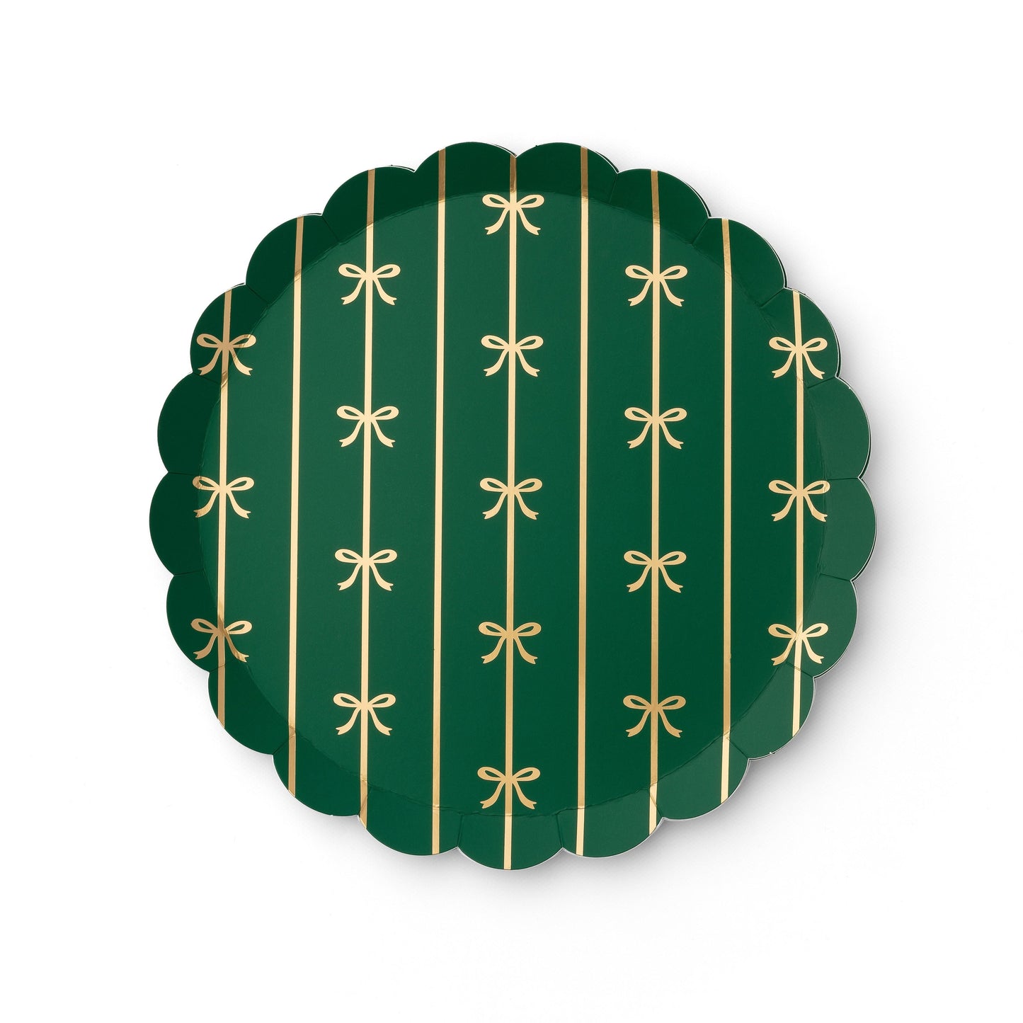 Emerald Green Signature Bow Small Plates