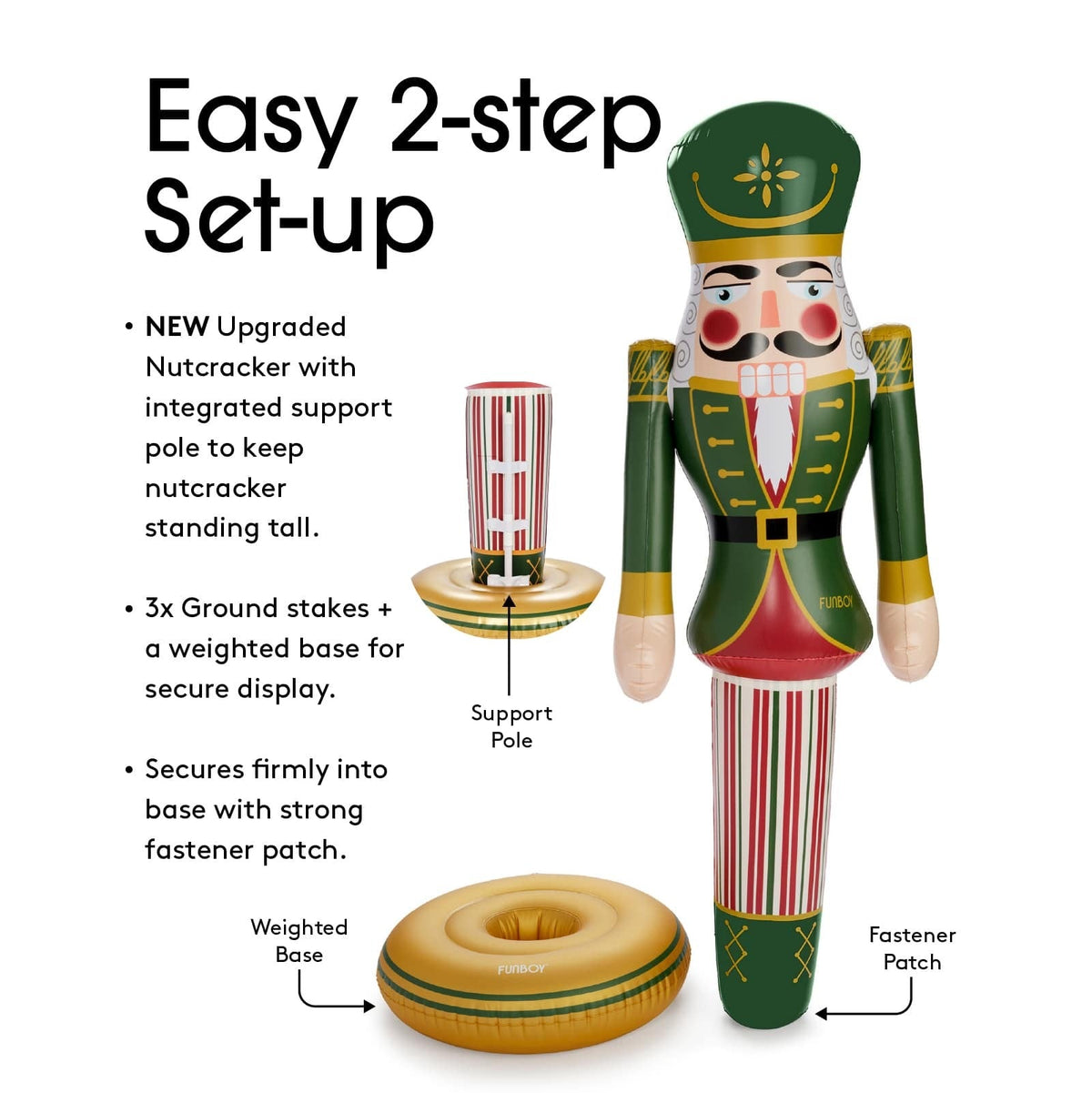 Inflatable Classic Christmas Nutcracker