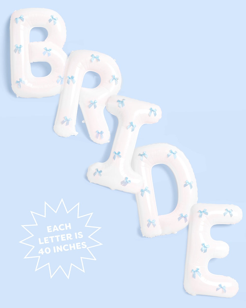 Bride Letter Balloons