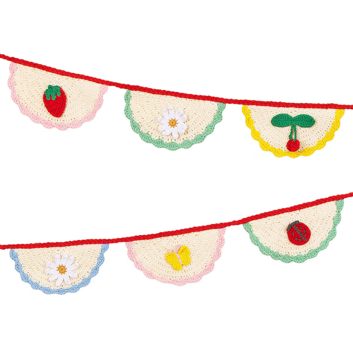 Crochet Scalloped Garland