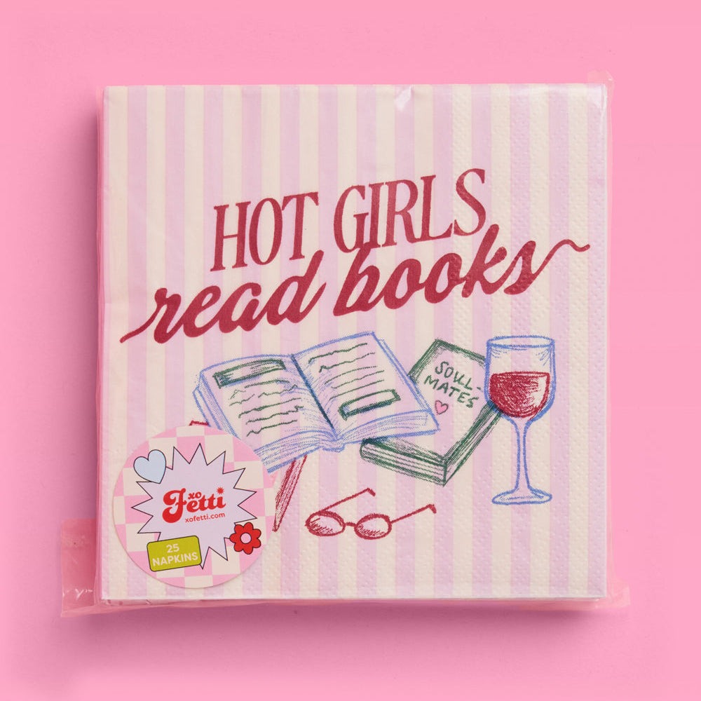Hot Girls Book Club Napkins