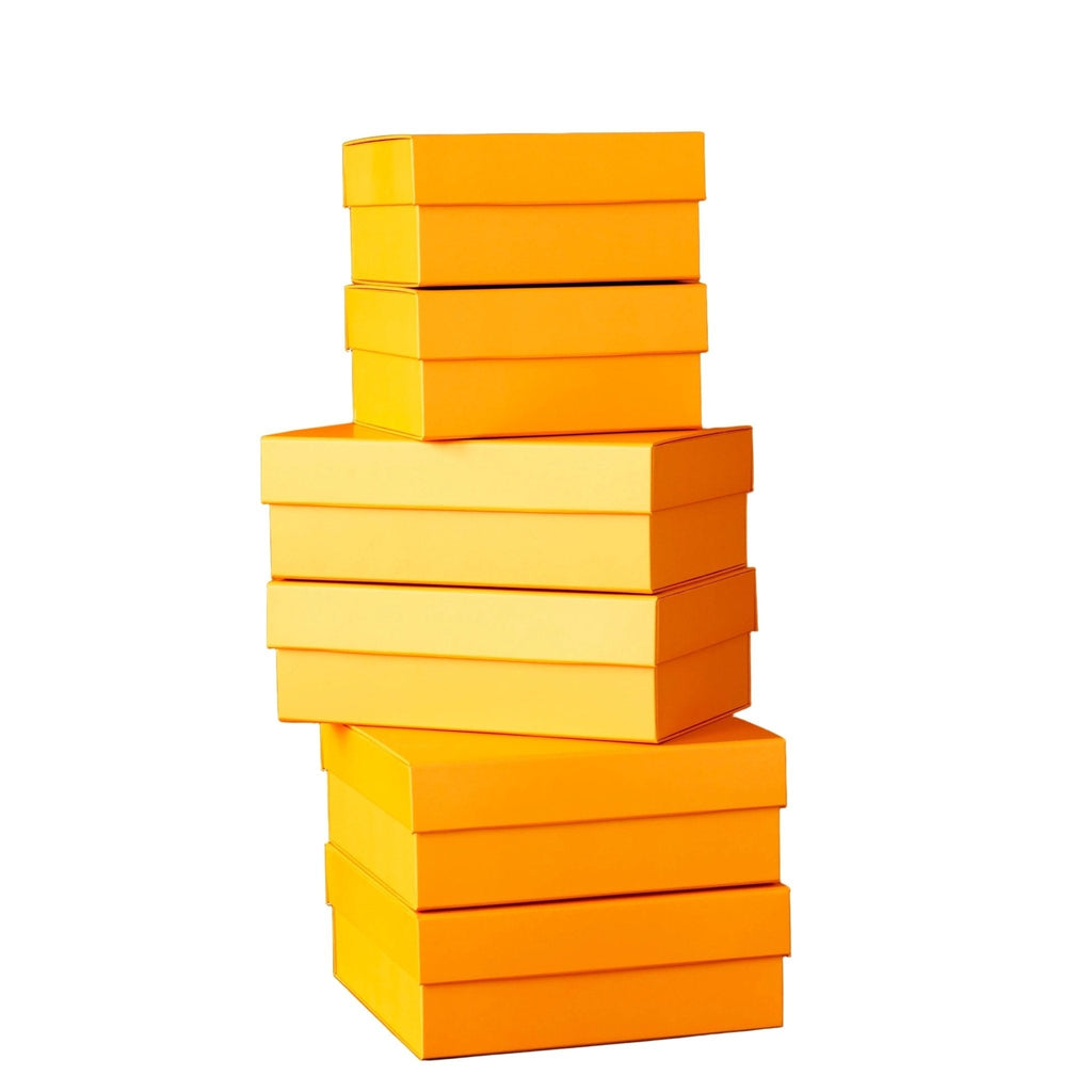 Orange Display Box Risers