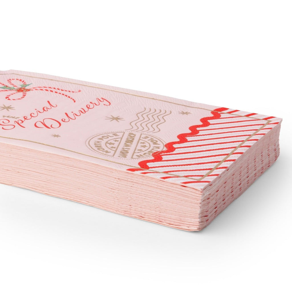 Christmas Gift Tag Guest Towels