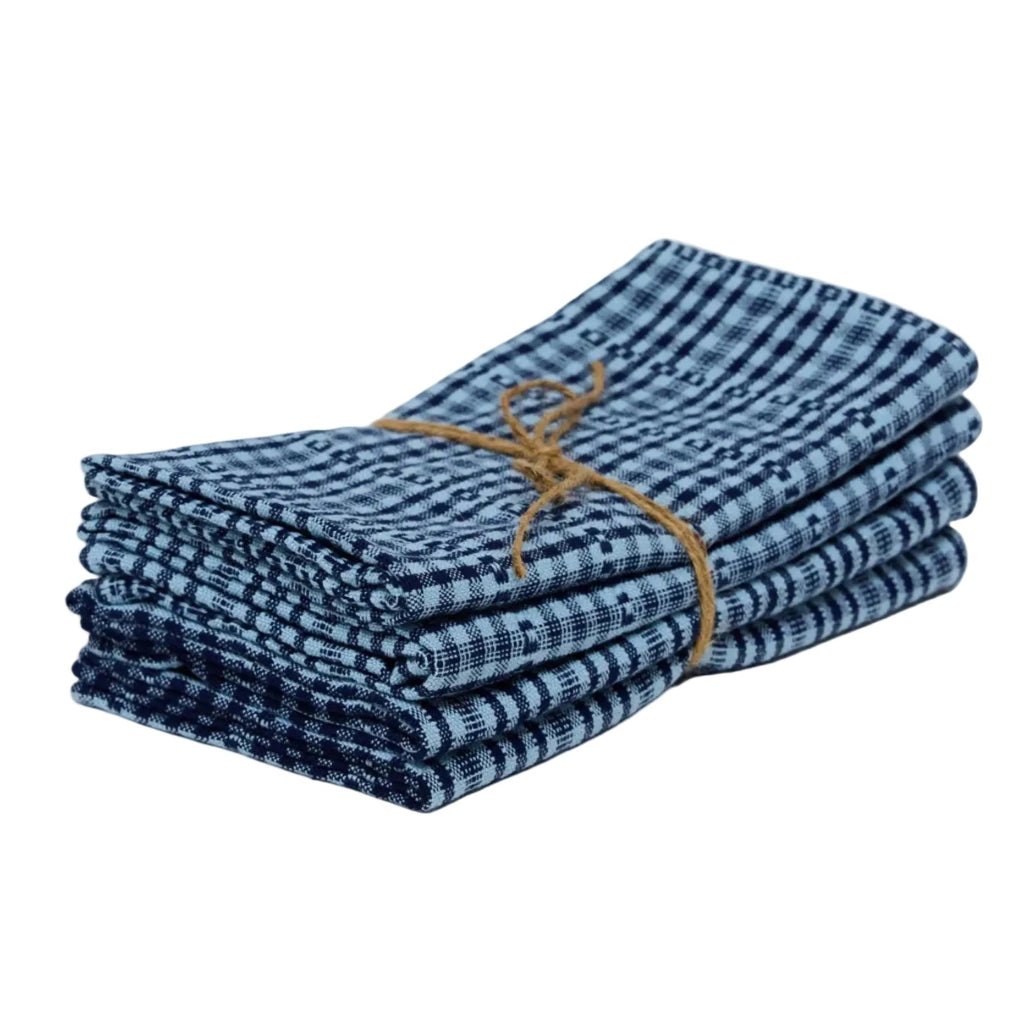 Soho Two Toned Indigo Blue Napkins