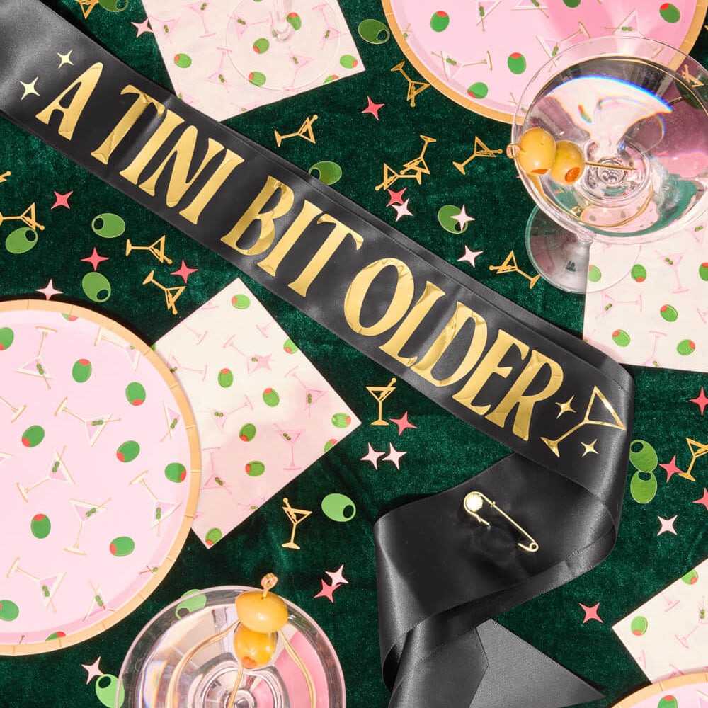 A Tini Bit Older Party Sash