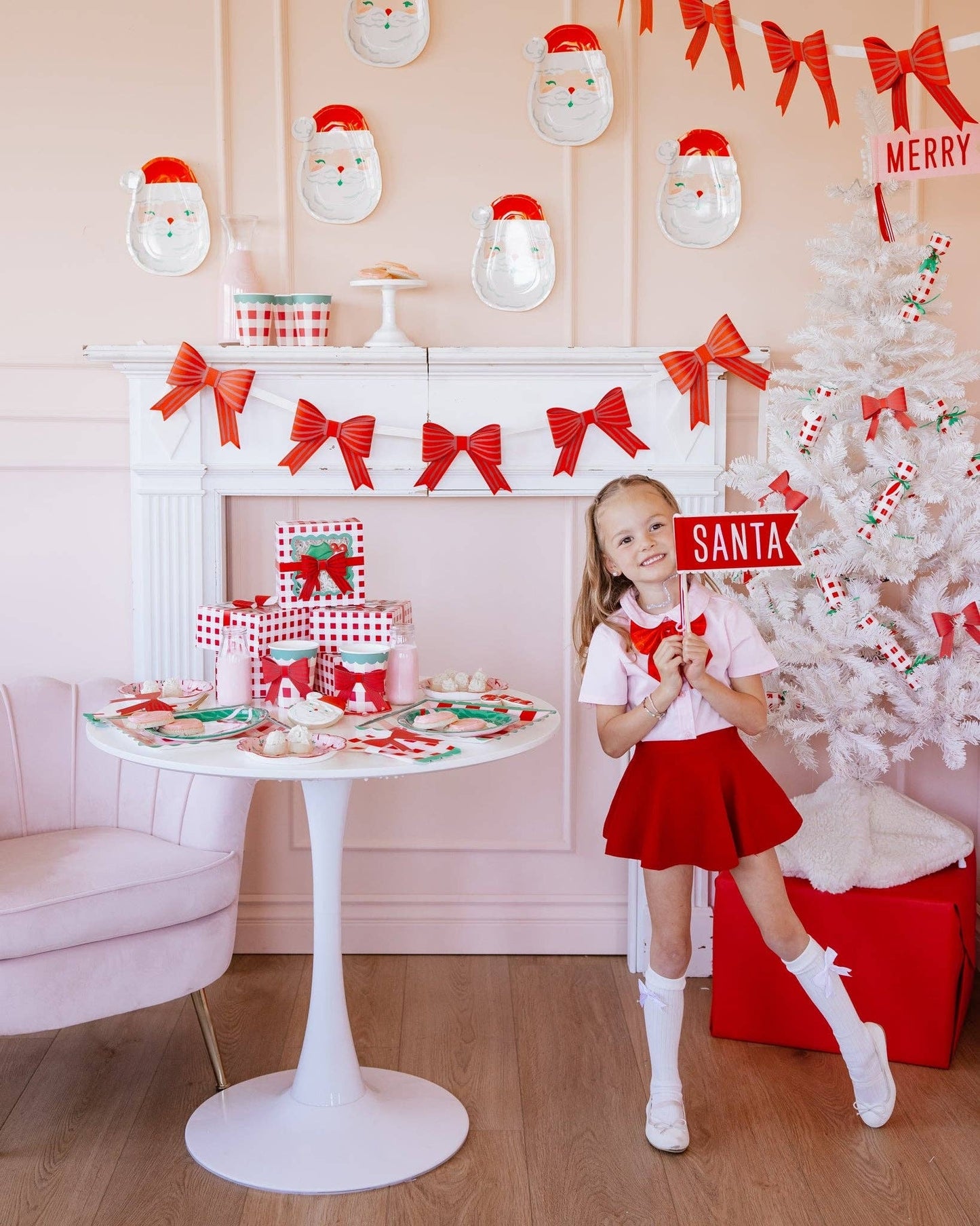Santa Felt Pennant Set