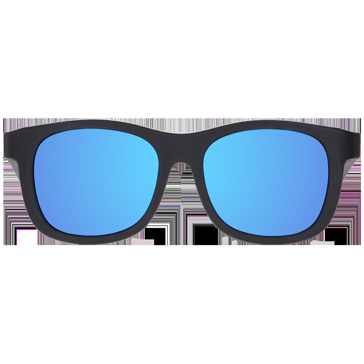 Kids Black Polarized Aviator Sunglasses