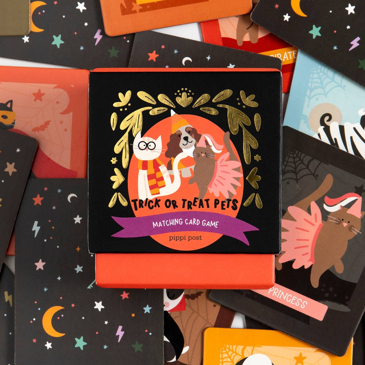 Trick or Treat Pets Halloween Memory Game