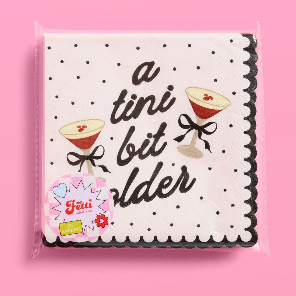 A Tini Bit Older Cocktail Napkins