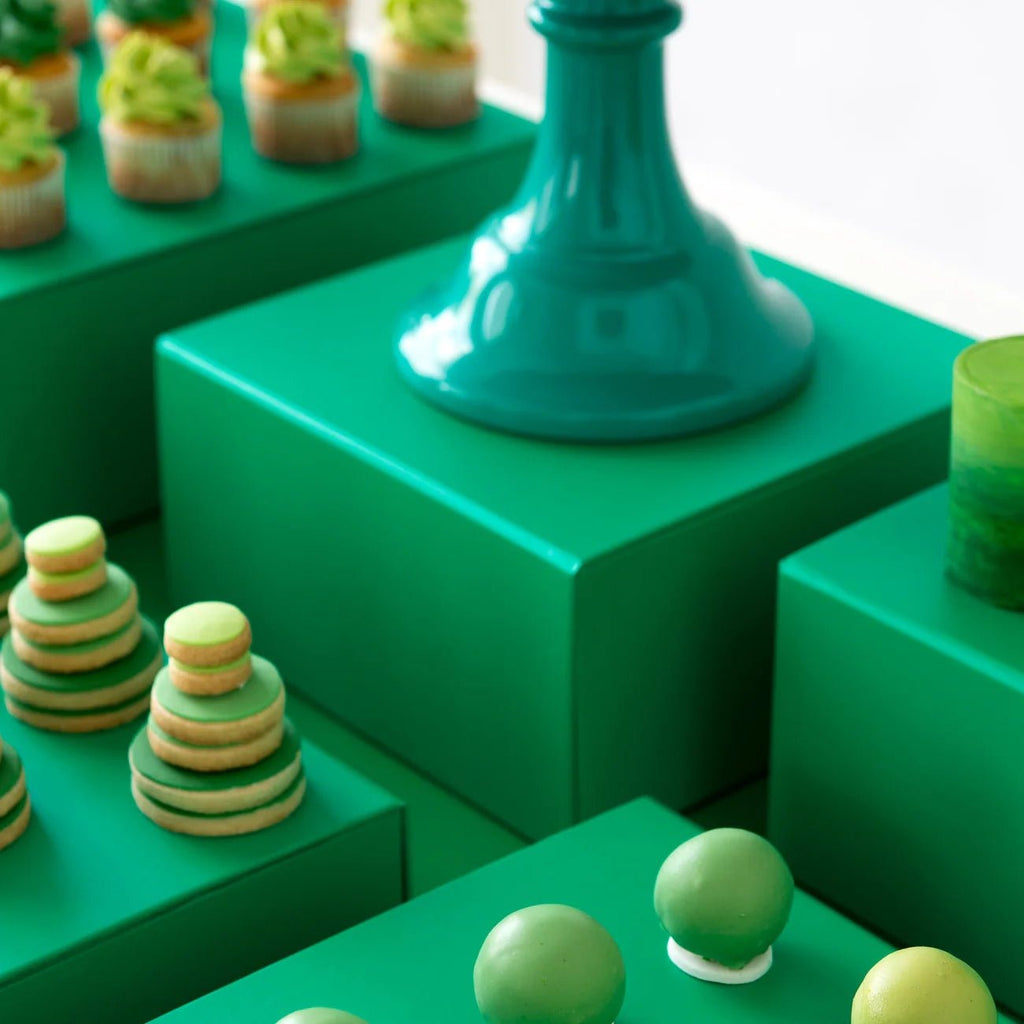 Emerald Green Display Box Risers