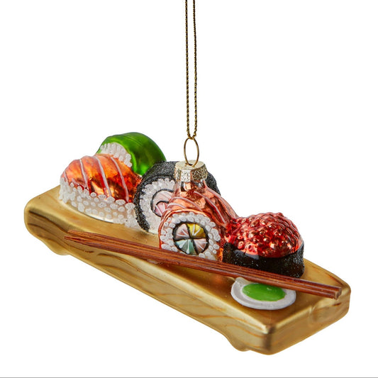 Sushi Glass Ornament