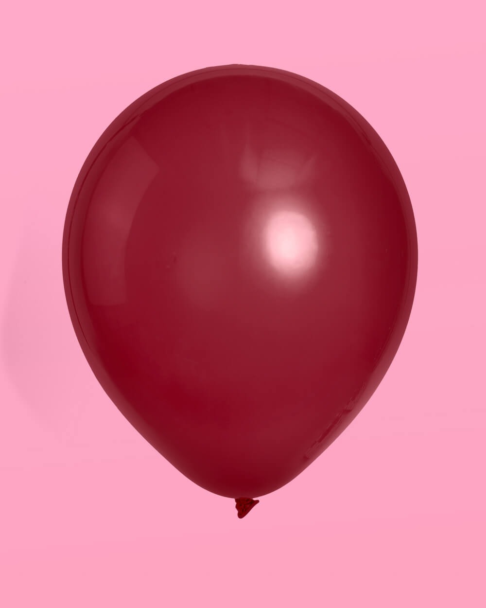 Burgundy & Pink Latex Balloons