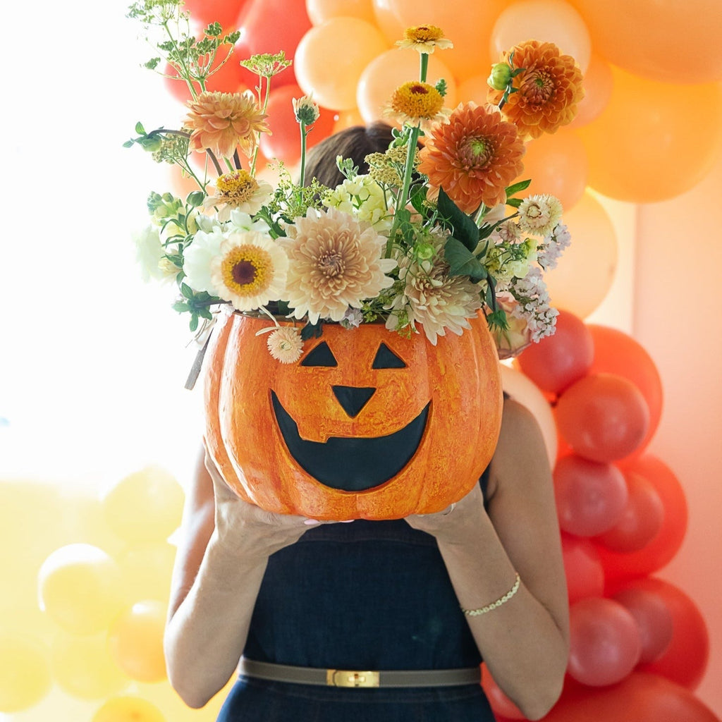 Jack-O-Lantern Treat Bucket Set
