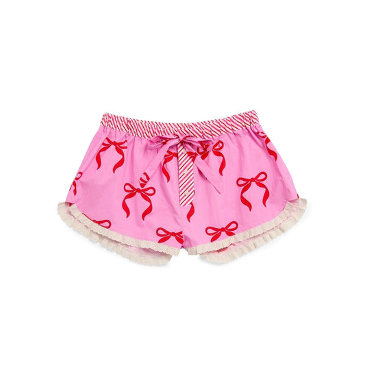 Pink & Red Bow Boxer Short