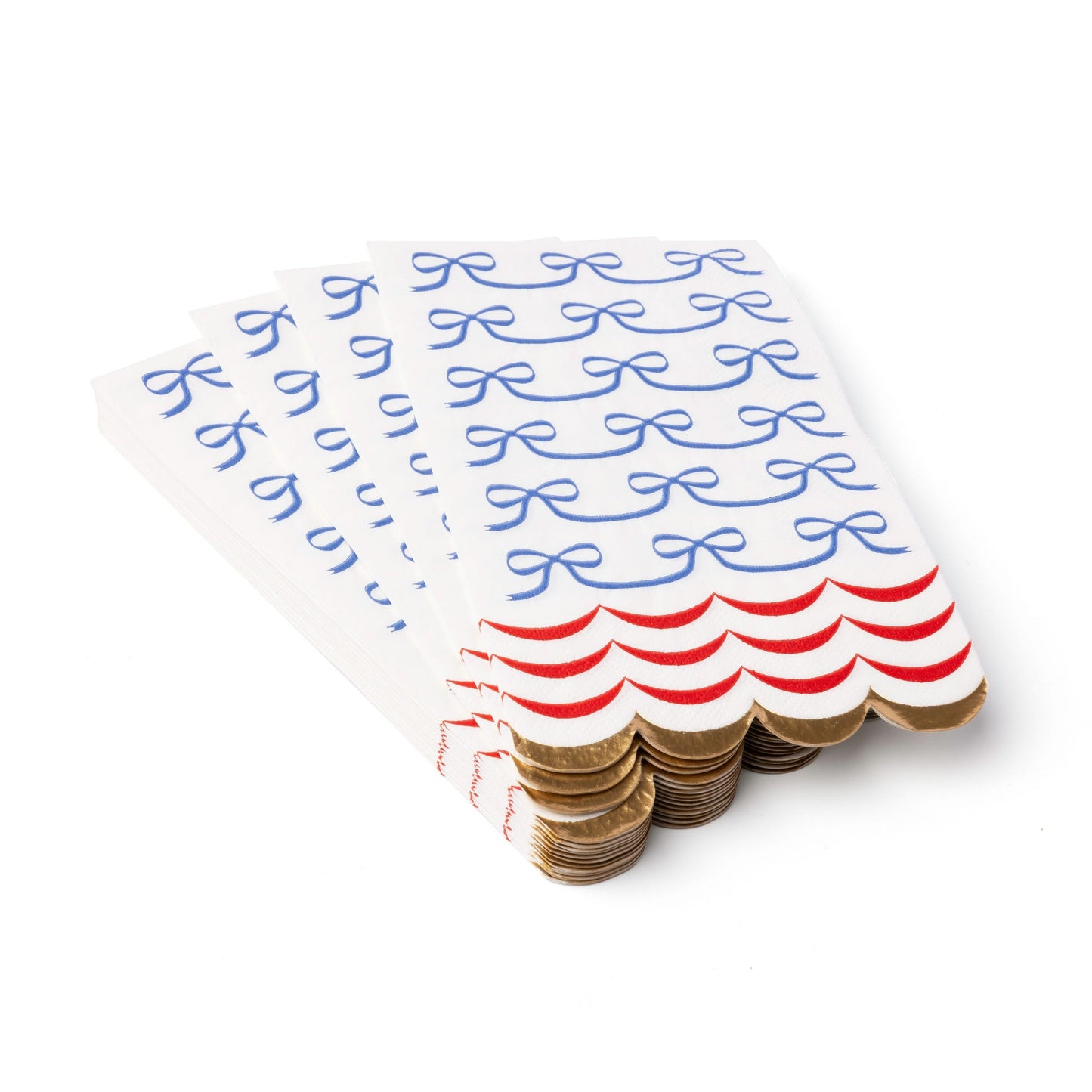 4th of July Bow Flag Guest Towels