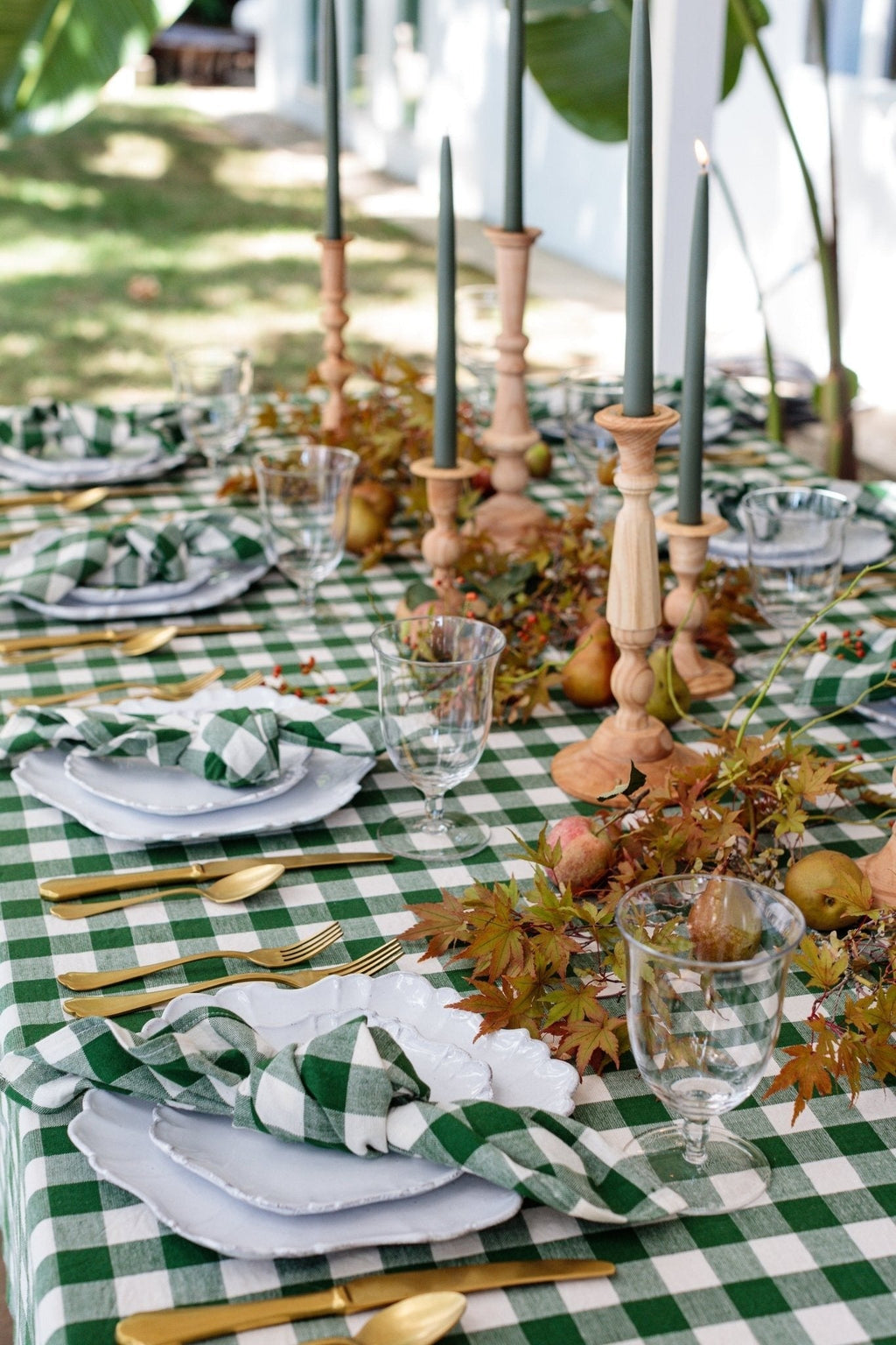 Gingham Hunter Napkins