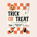 Trick or Treat Digital Party Invitation