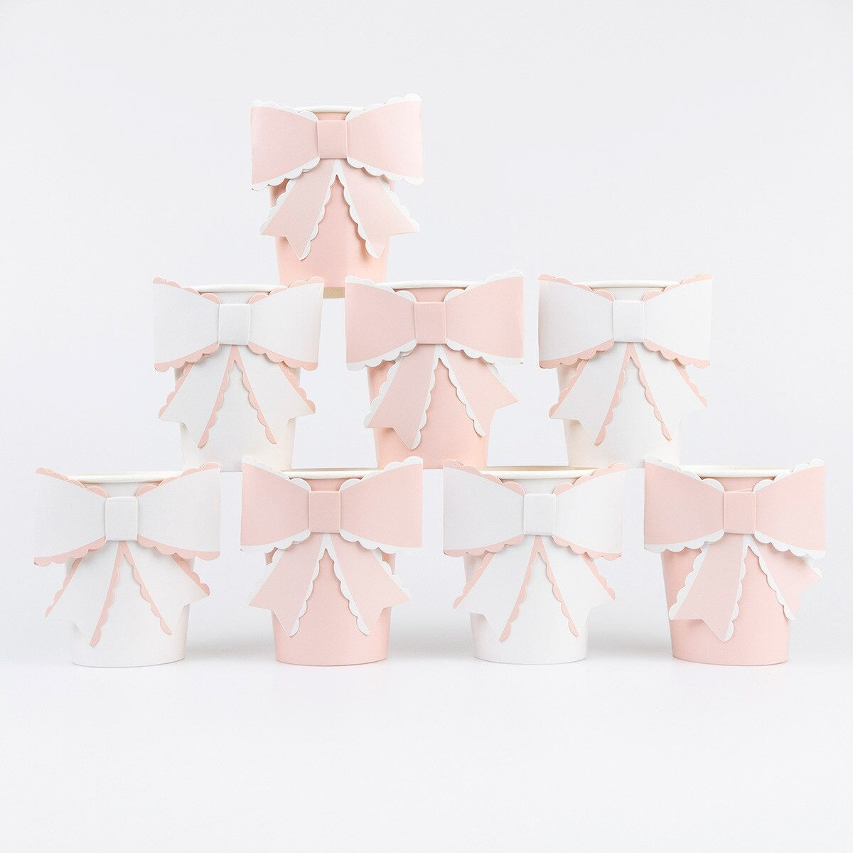 Scalloped Bow Cups