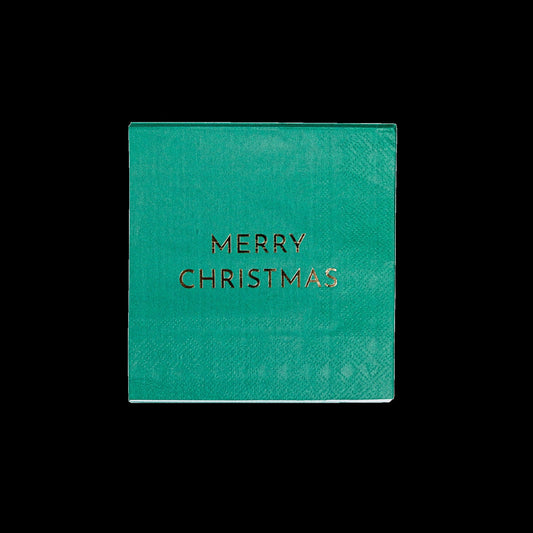 Merry Christmas Cocktail Napkins