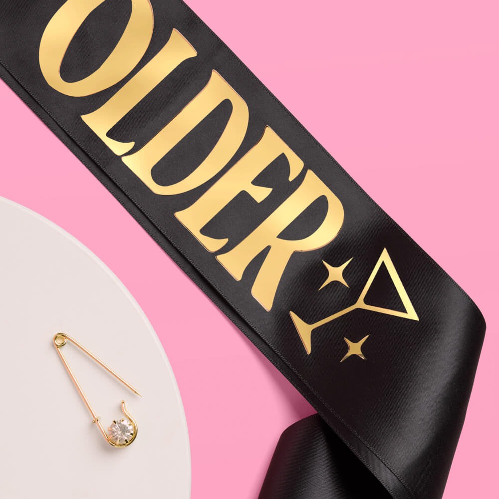 A Tini Bit Older Party Sash