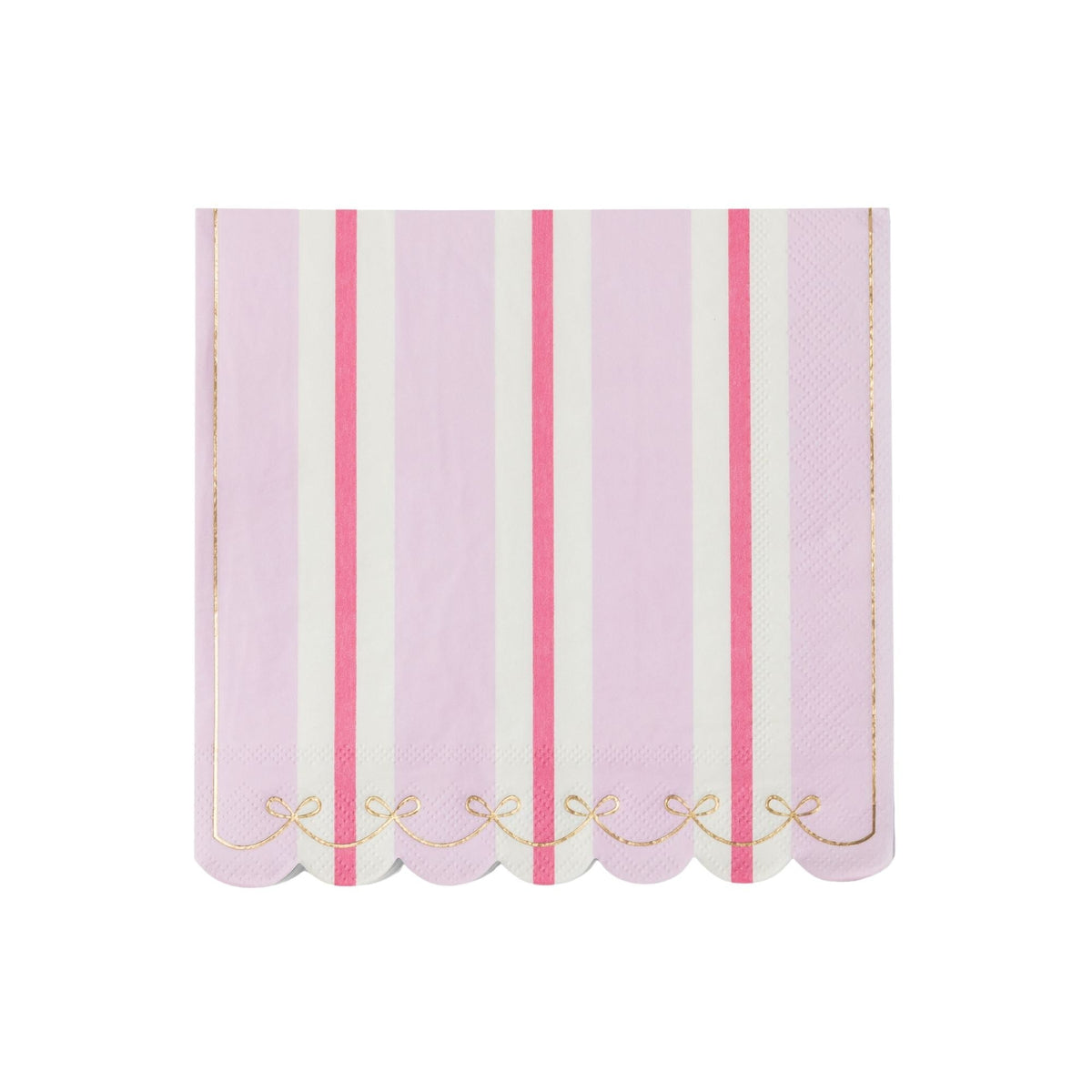 Petal Pink Regency Stripe Large Napkins