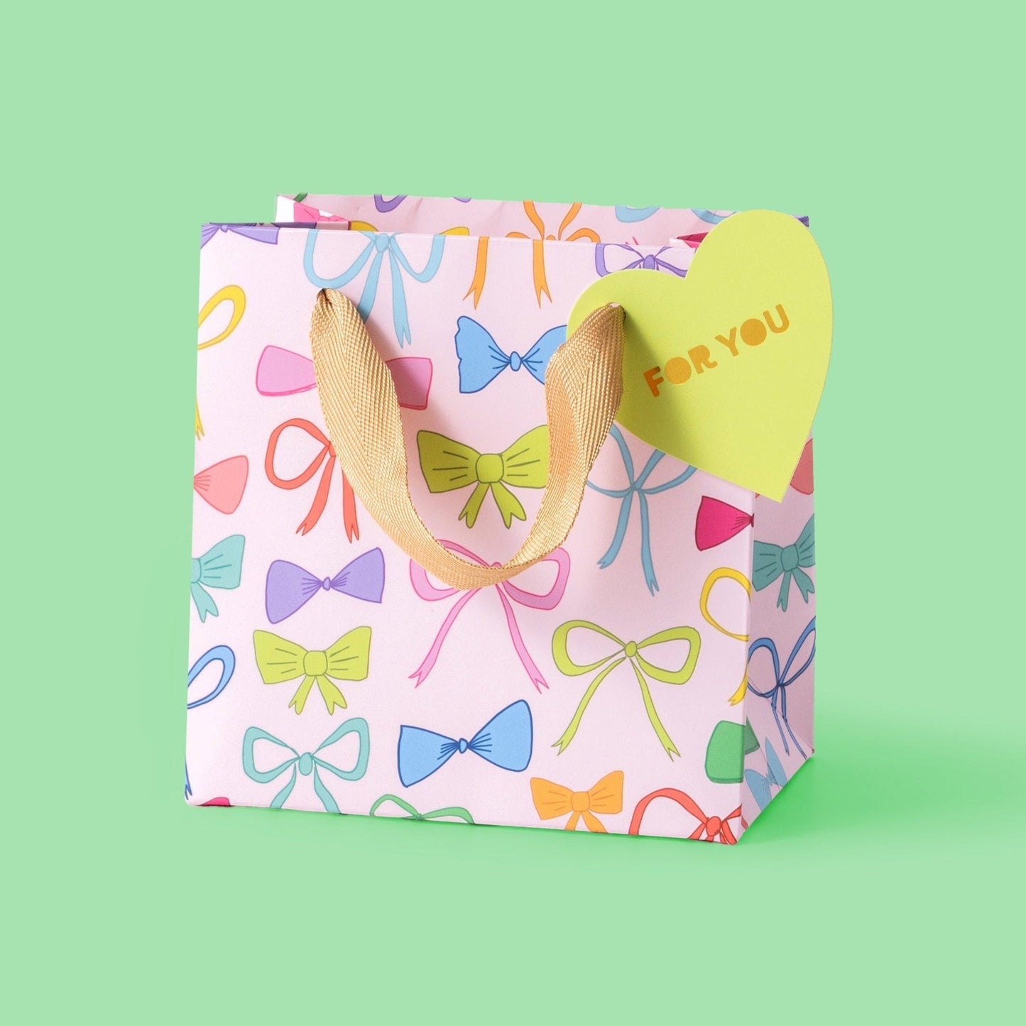 Colorful Bows Gift Bag