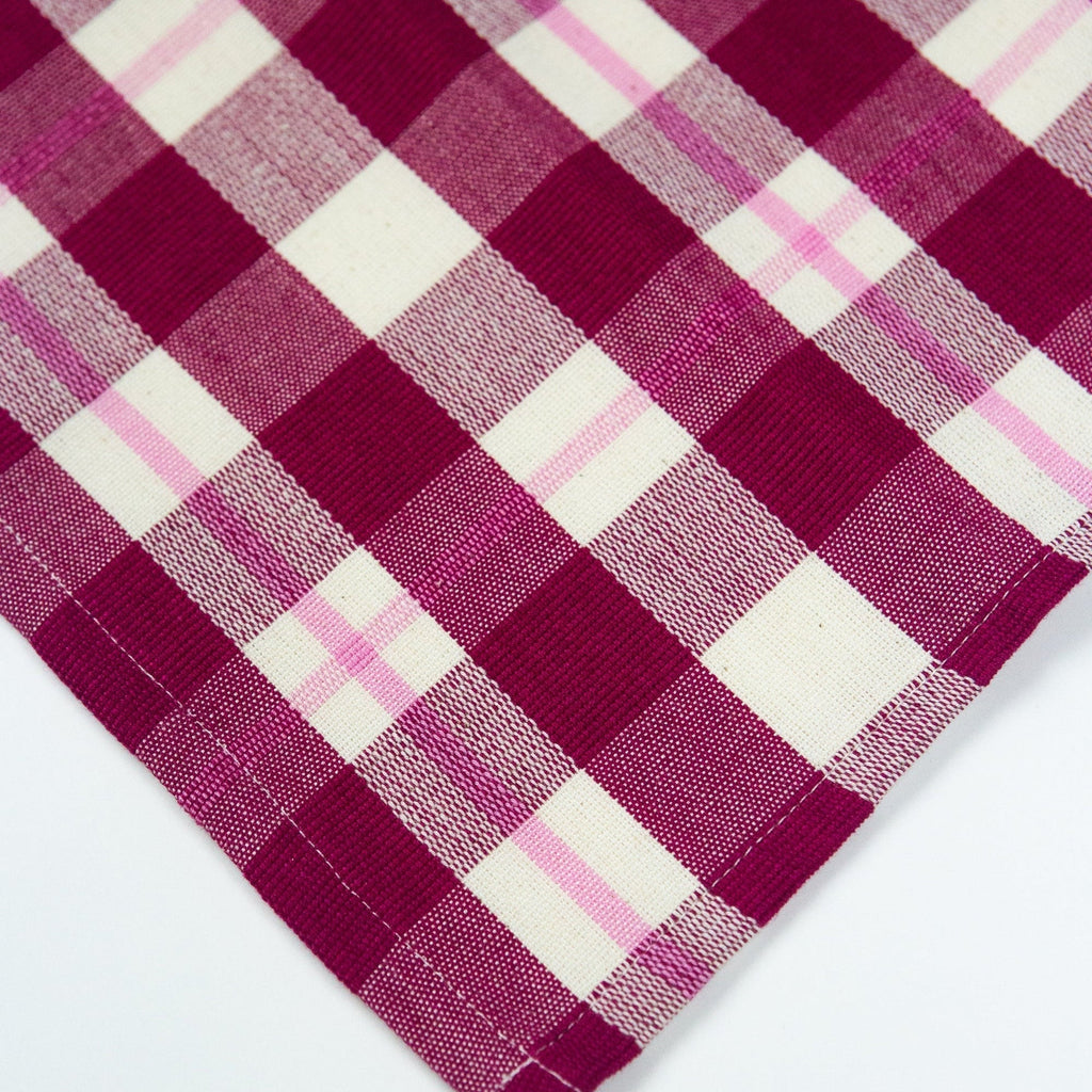 Abigail Plaid Table Runner