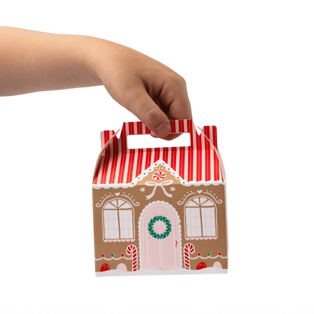 Sweet Gingerbread House Cookie Boxes