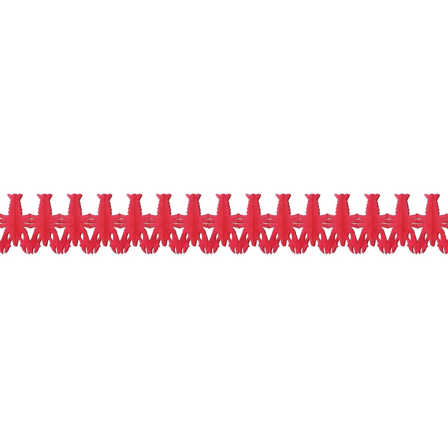 Lobster Tissue Paper Garland