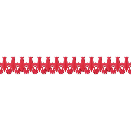 Lobster Tissue Paper Garland