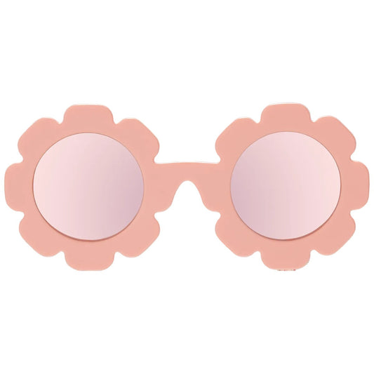 Kids Pink Flower Sunglasses