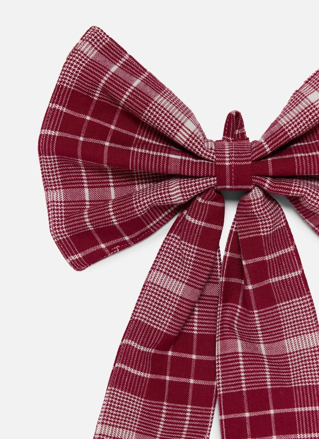 Rosehill Plaid Fabric Bow