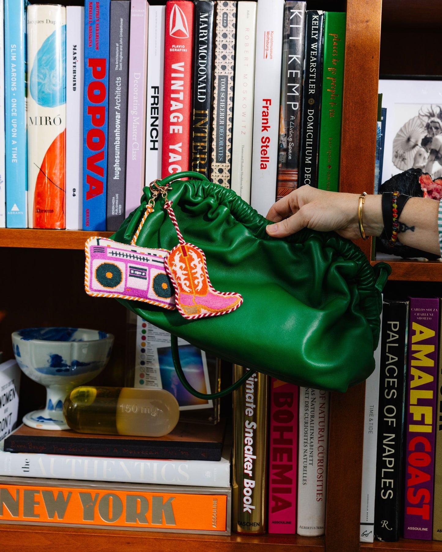 Cowboy Boot Bag Charm