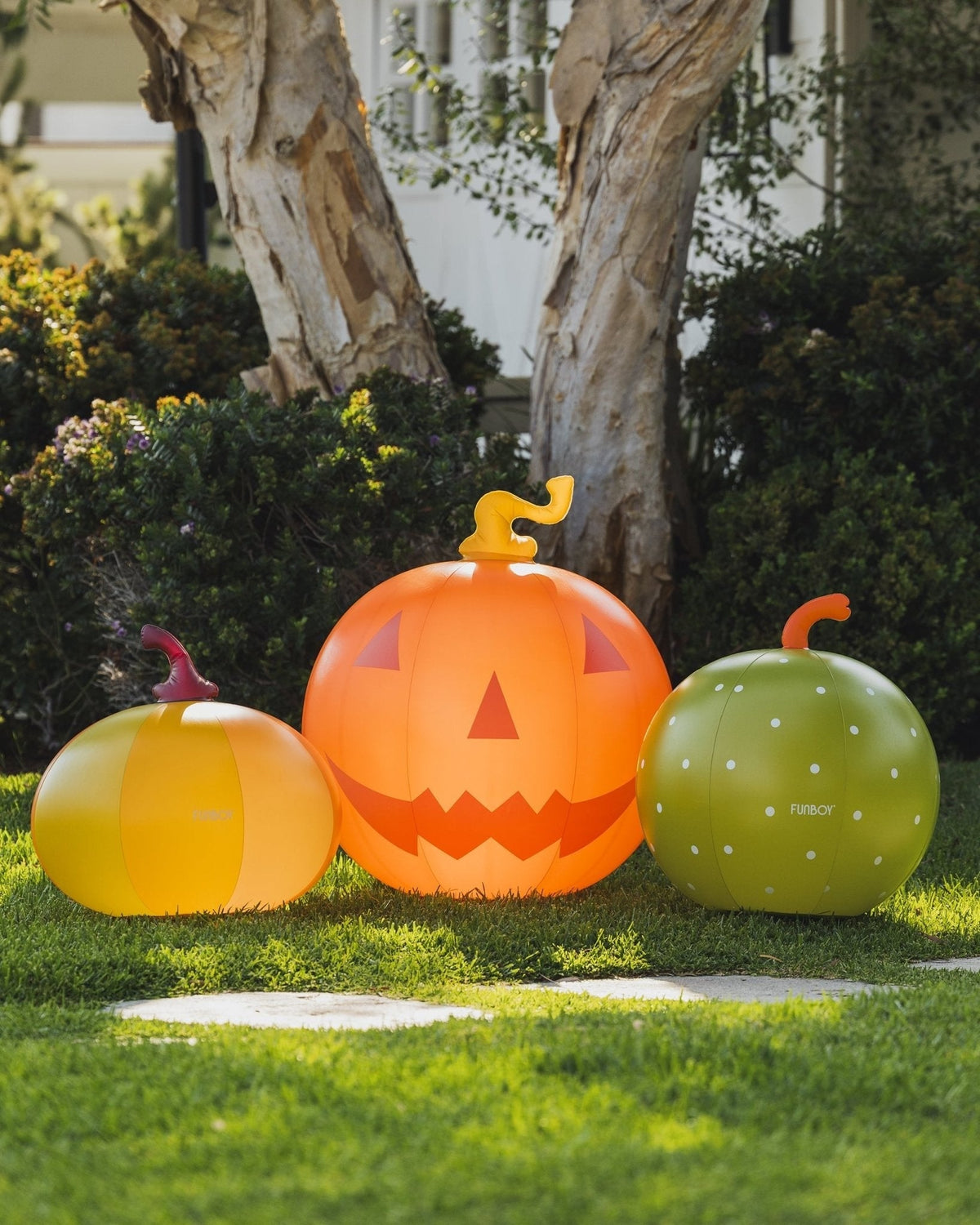 Inflatable Colorful Halloween Pumpkin Decor