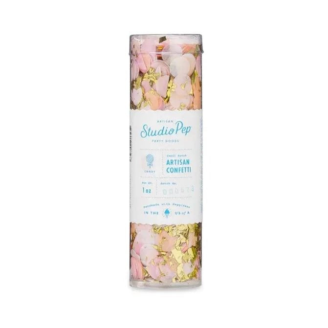 Candy Pink & Peach Confetti